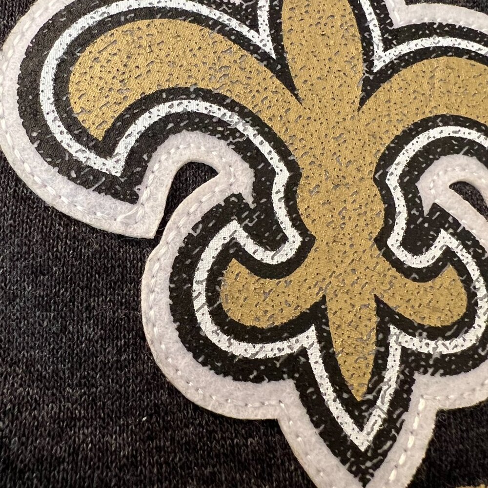 NFL Team Apparel New Orleans Saints Hoodie NWT 2XL-Sherpa Hood - Picture 5 of 5